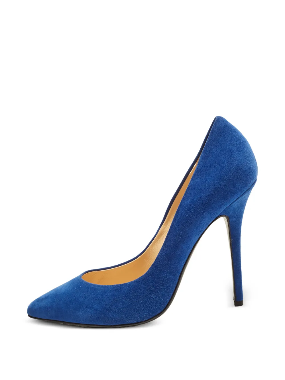 Giuseppe Zanotti Vintage Spitze Pumps aus Wildleder - Blau