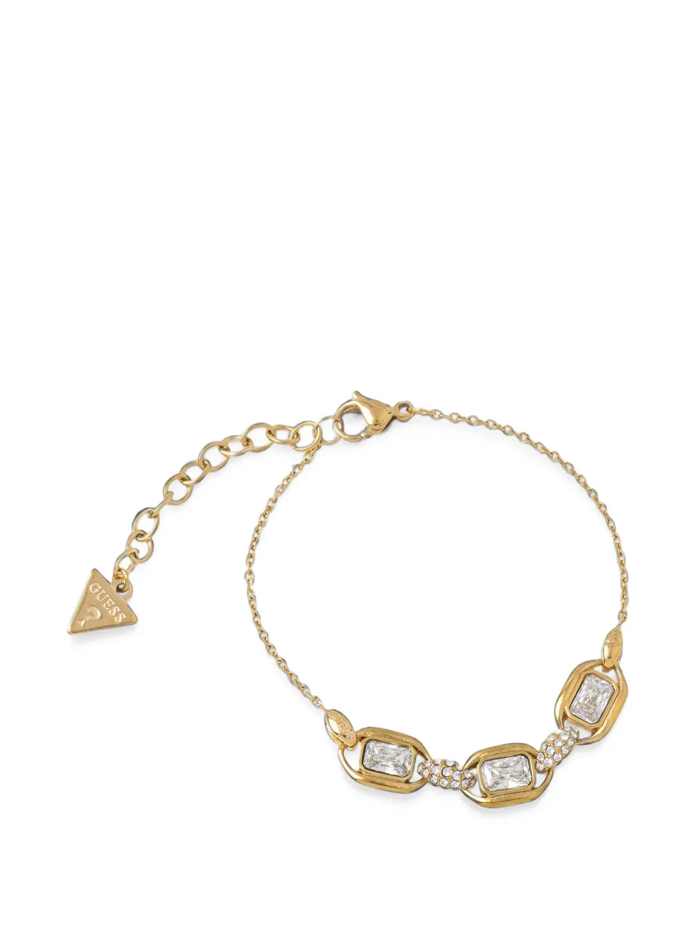 GUESS USA Radiosa crystal-embellished chain bracelet - Gold