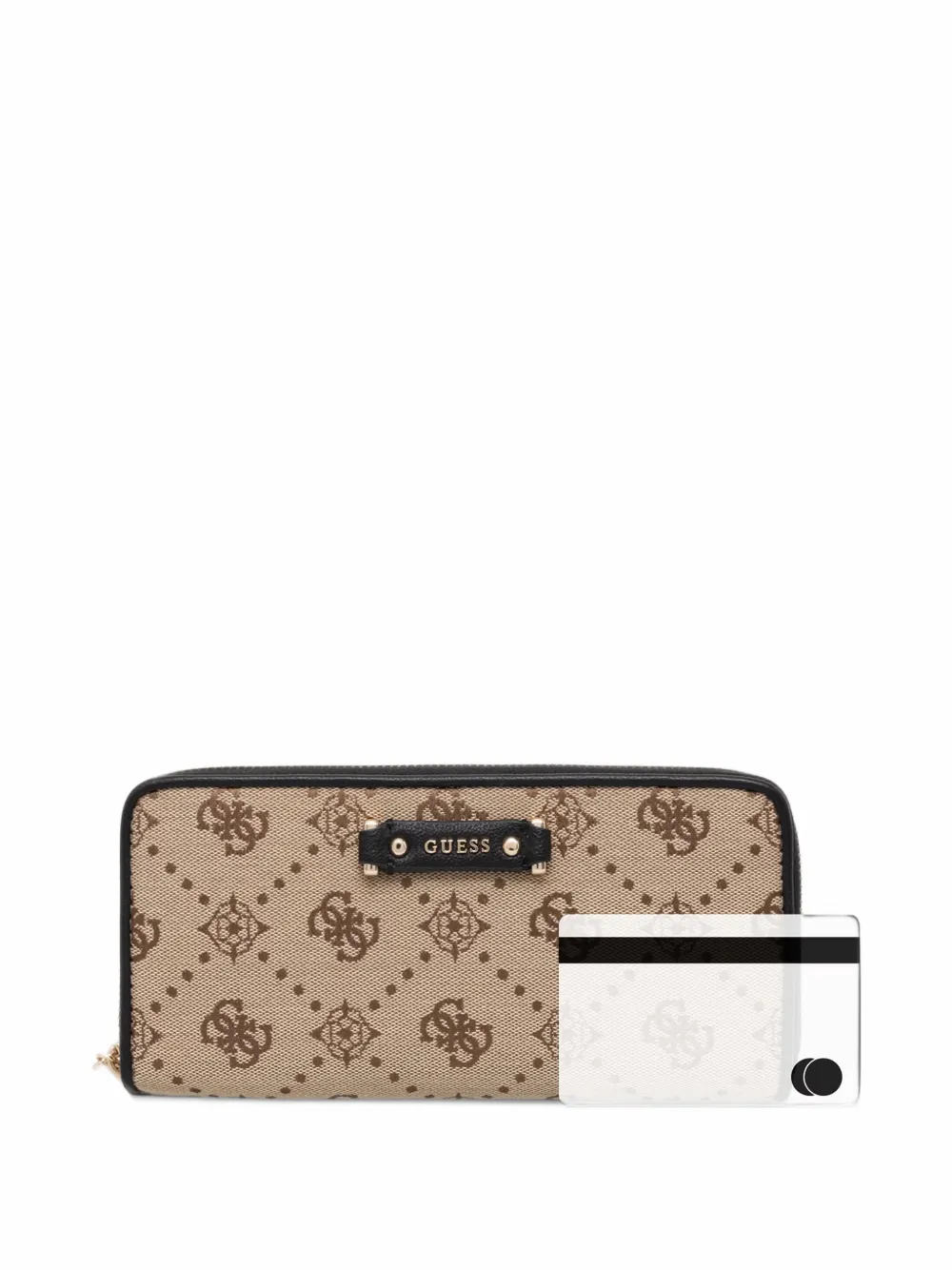 GUESS USA Dorothy maxi wallet Beige