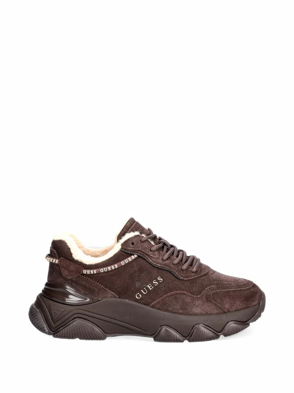 GUESS USA Micola suede sneakers - Braun