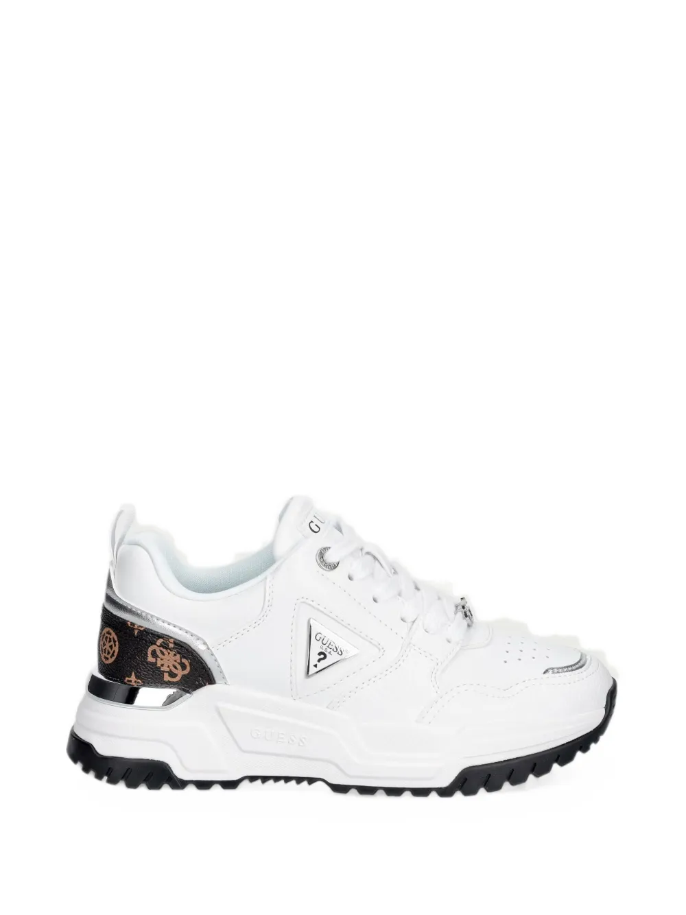 GUESS USA Helada logo-plaque chunky sneakers - Weiß