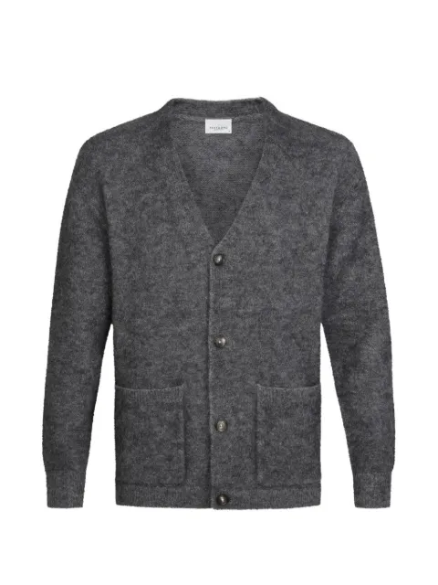 Profuomo button-up knitted cardigan