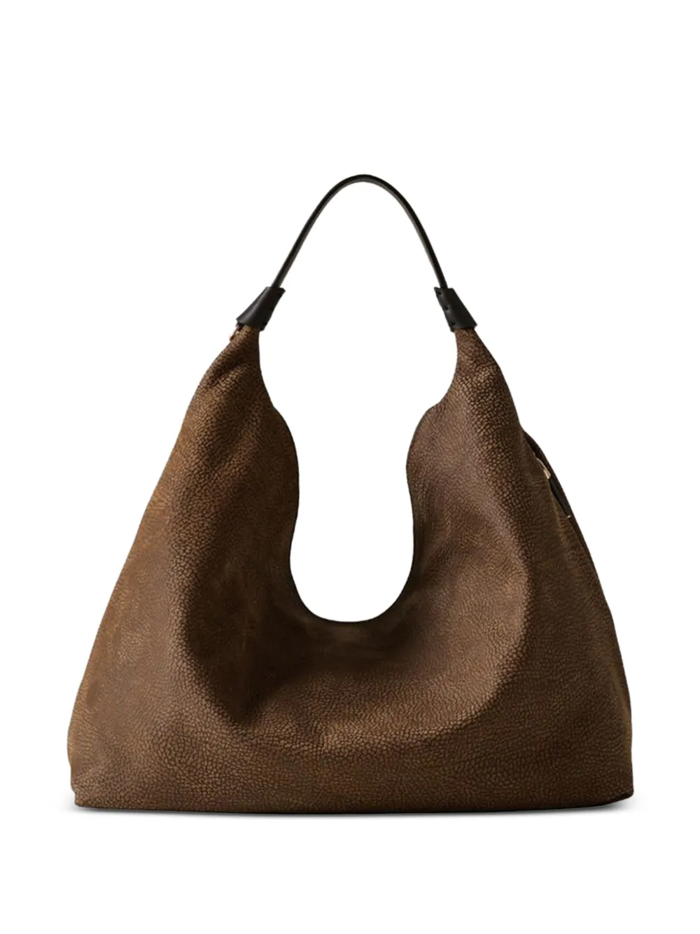 Borbonese sac à main à motif œil de perdrix - Marron Borbonese sac à main à motif œil de perdrix - Marron