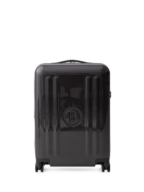 BOGNER logo-embossed hardshell suitcase