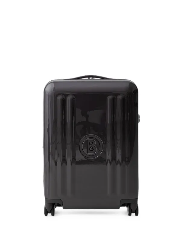 Bogner Logo-embossed Hardshell Suitcase in Grey