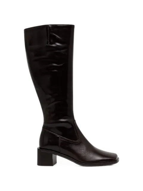 BILLI BI B1292 square-toe knee-high boots