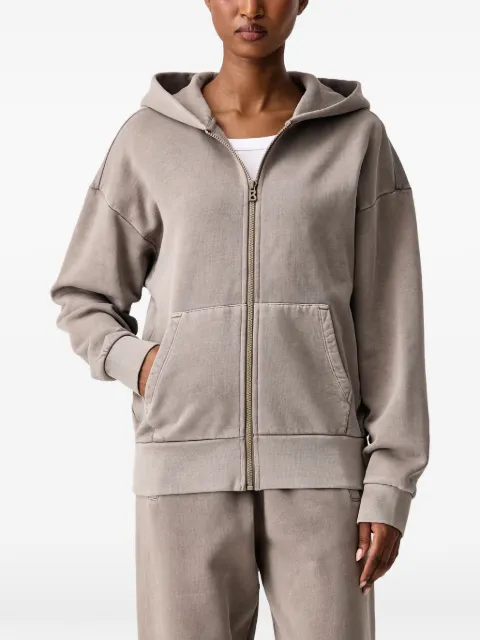BOGNER FIRE+ICE Ilona logo-patch zip-up hoodie