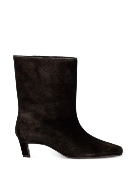 BILLI BI suede square-toe boots
