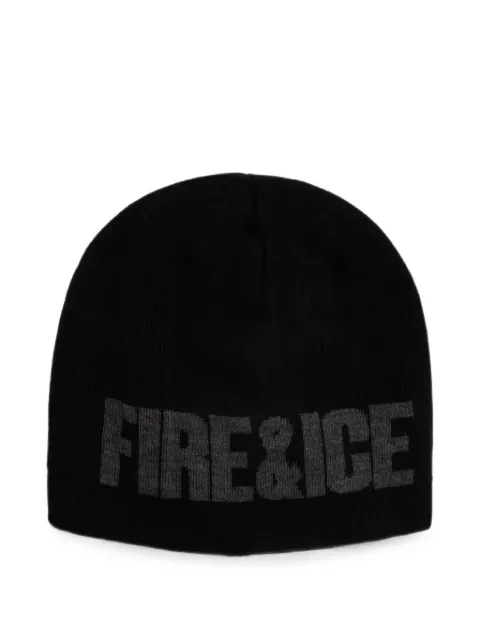 BOGNER FIRE+ICE Jamie logo-intarsia beanie hat