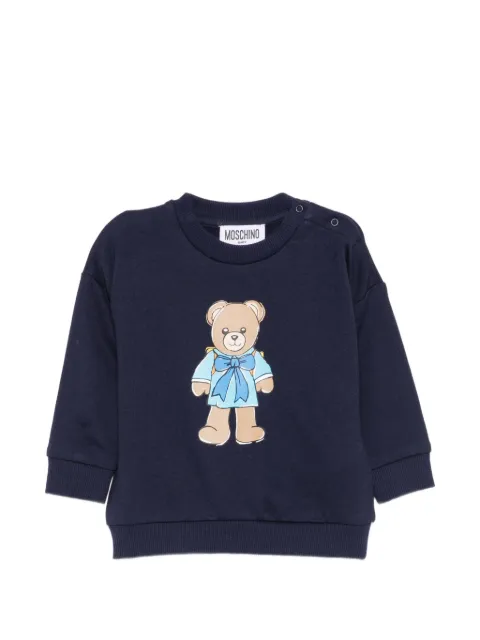 Moschino Kids Teddy Bear-print sweater