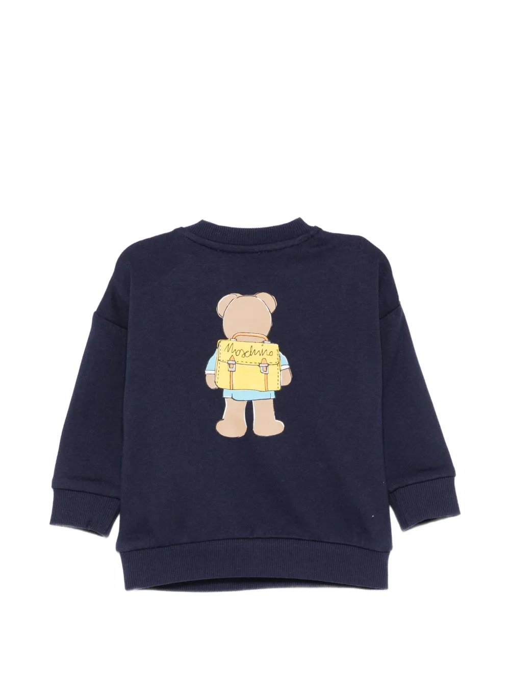 Moschino Kids Trui met Teddy Bear-print Blauw