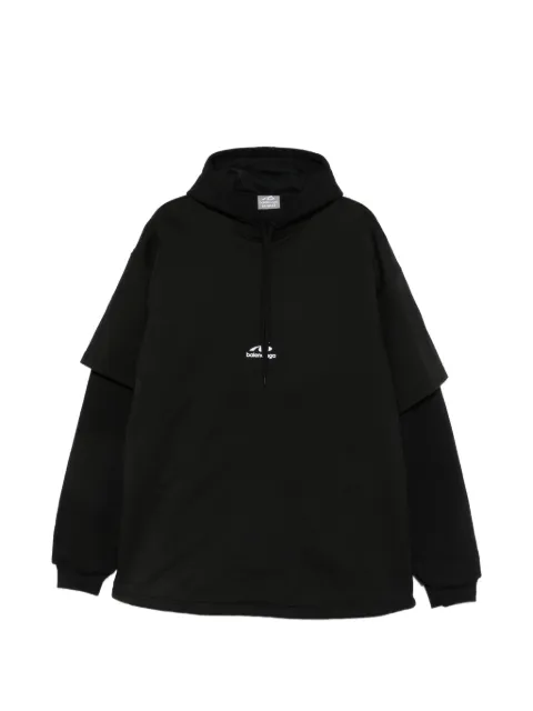 Balenciaga hoodie con logo estampado