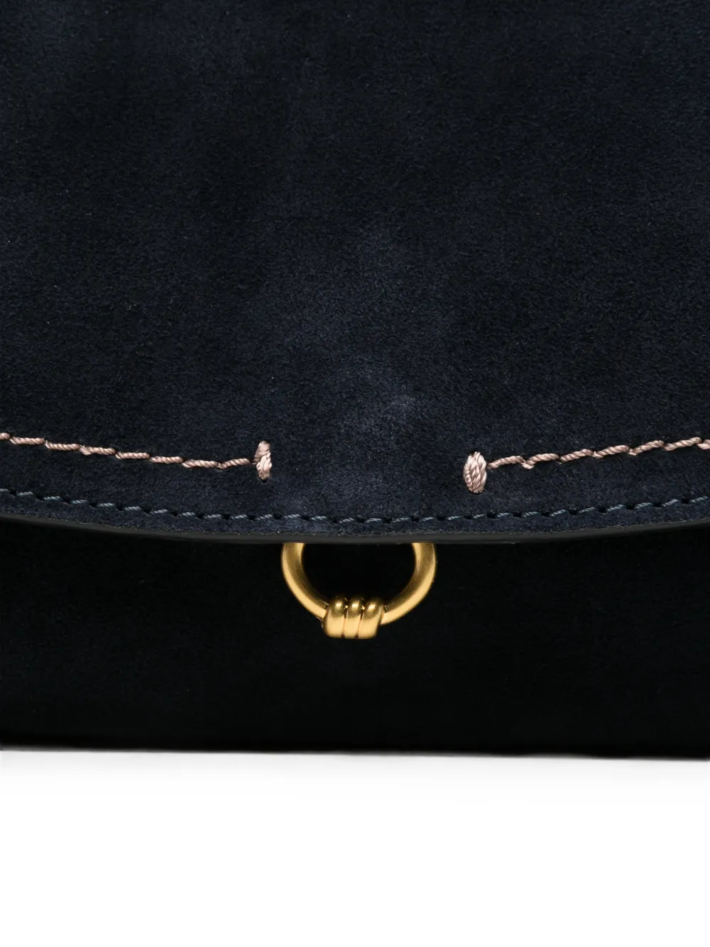 GIANNI CHIARINI Eugenia suède crossbodytas Blauw
