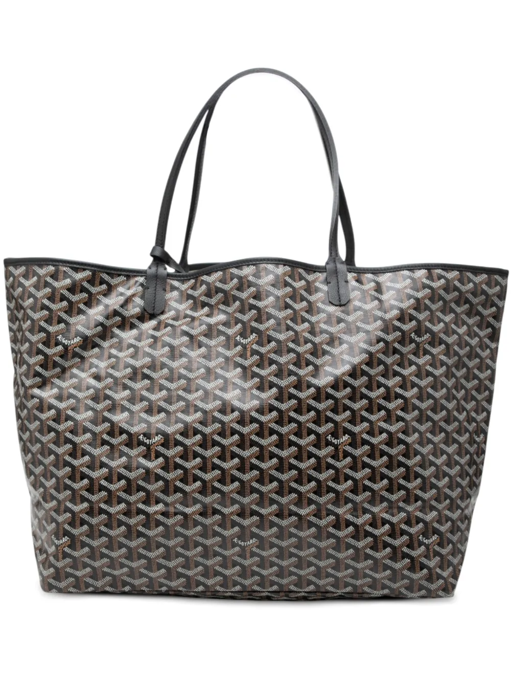 Goyard Pre-Owned 2017 Goyardine Saint Louis GM tote bag - Nero