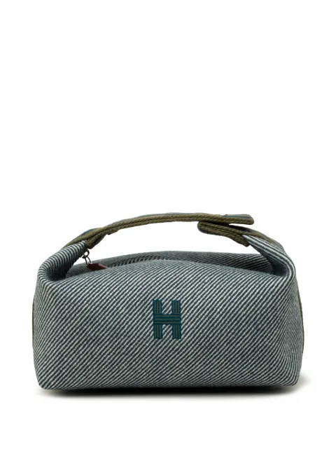 Hermès Pre-Owned neceser Bride A Brac H Natte pequeño de lana 2010-2026