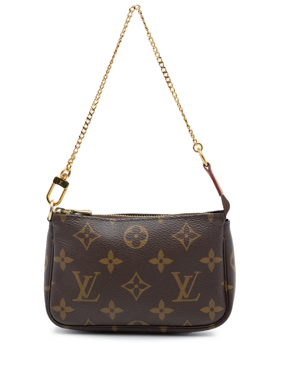 Louis Vuitton Pre-Owned 2019 Monogram Mini Pochette Accessoires handbag - Marrone