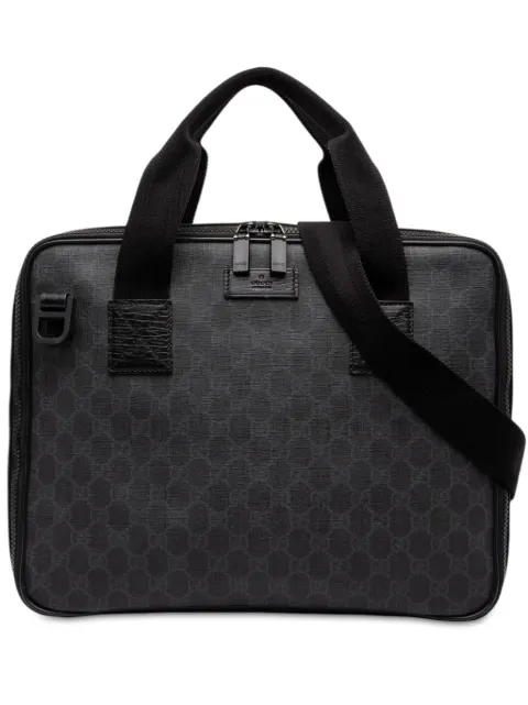 Gucci Pre-Owned 2000-2015 GG Supreme laptoptas