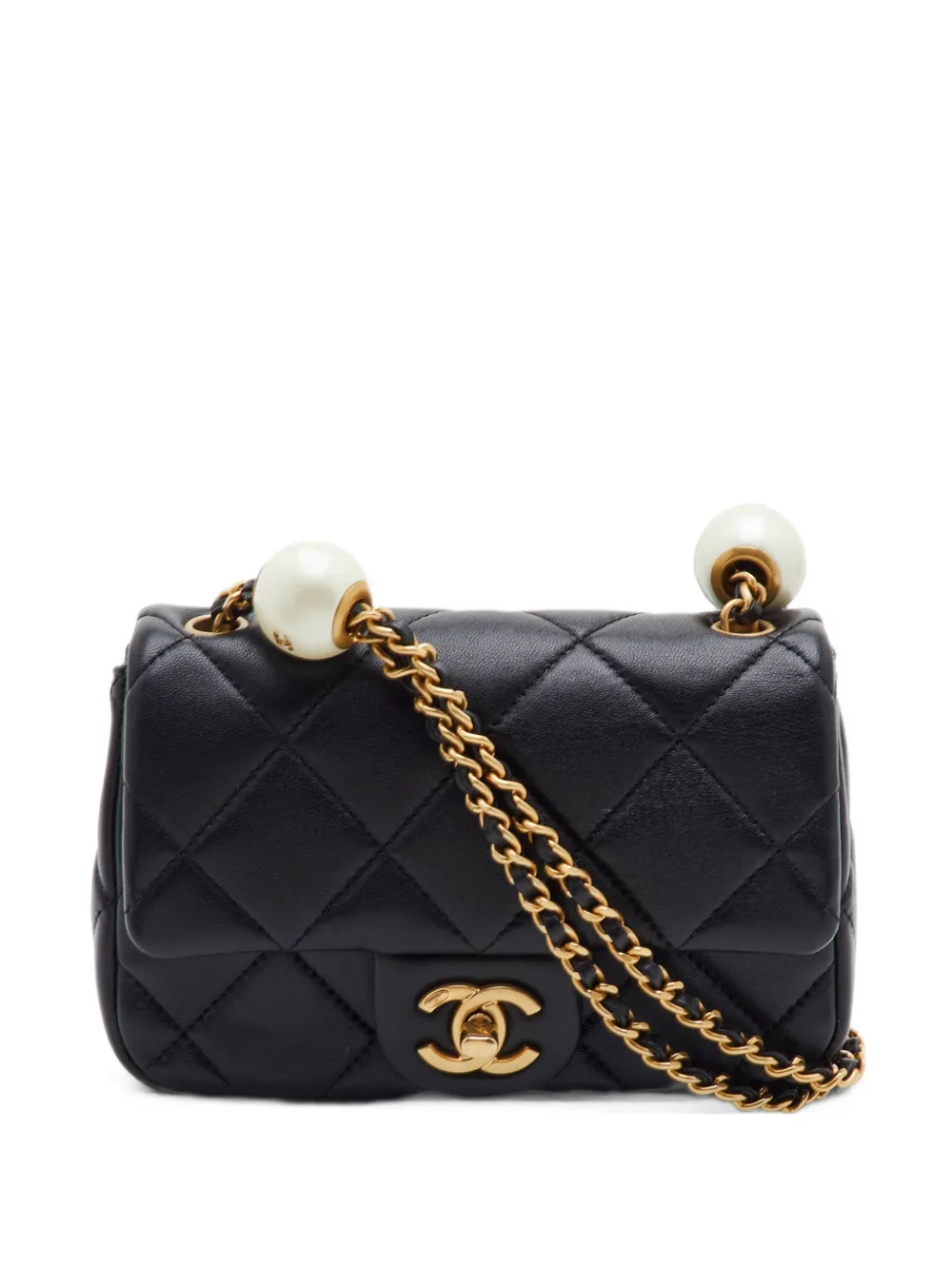 CHANEL Pre-Owned CC turn-lock shoulder bag - Nero