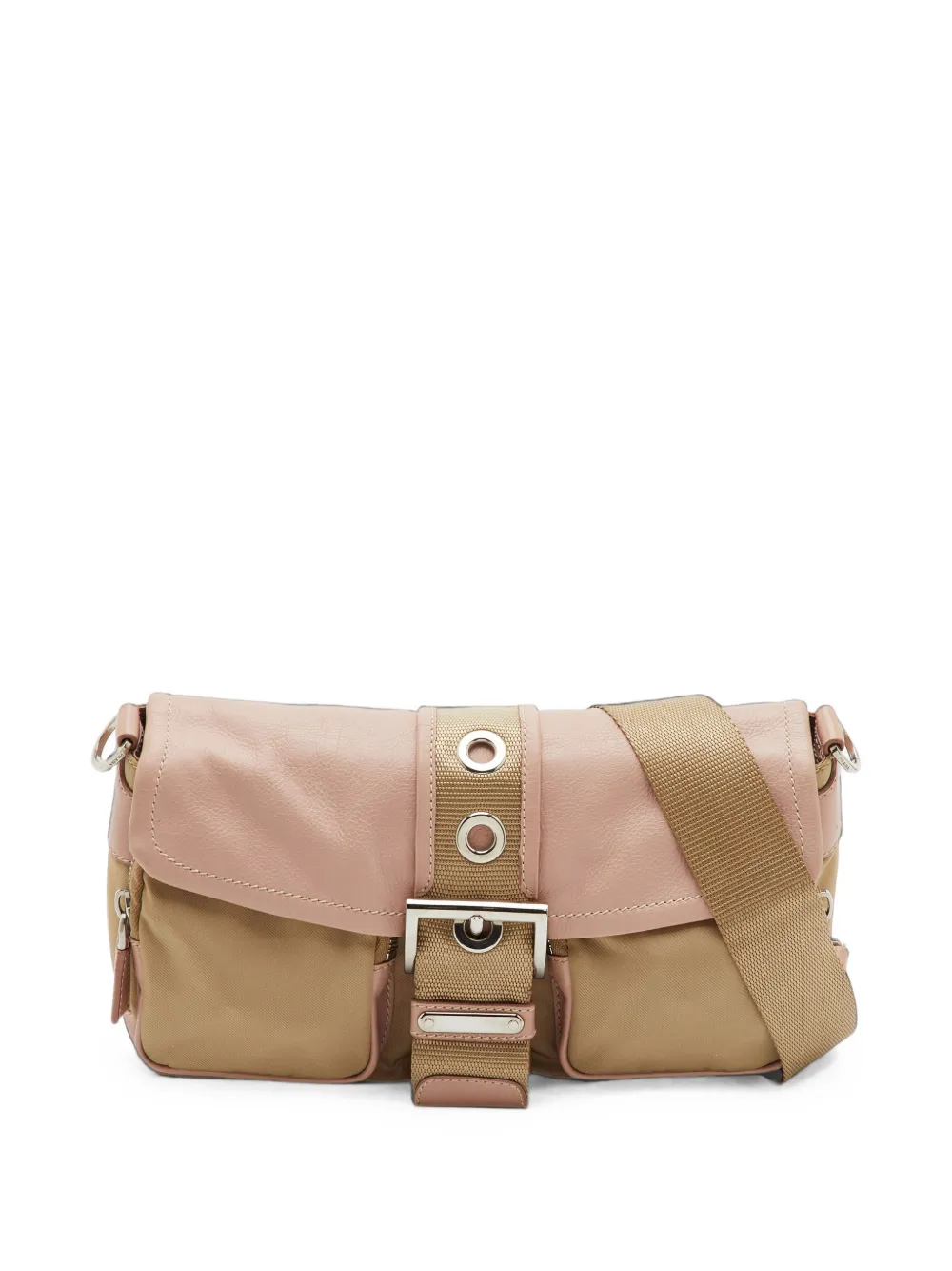 Prada Pre-Owned buckle cargo crossbody bag - Toni neutri