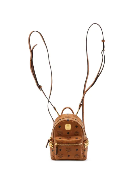 MCM Pre-Owned Stark Bebe Boo side-stud backpack