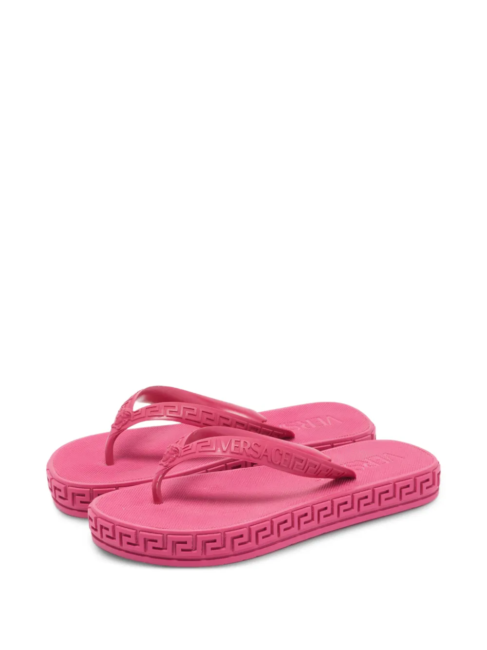 Versace Pre-Owned claquettes Greca - Rose Versace Pre-Owned claquettes Greca - Rose