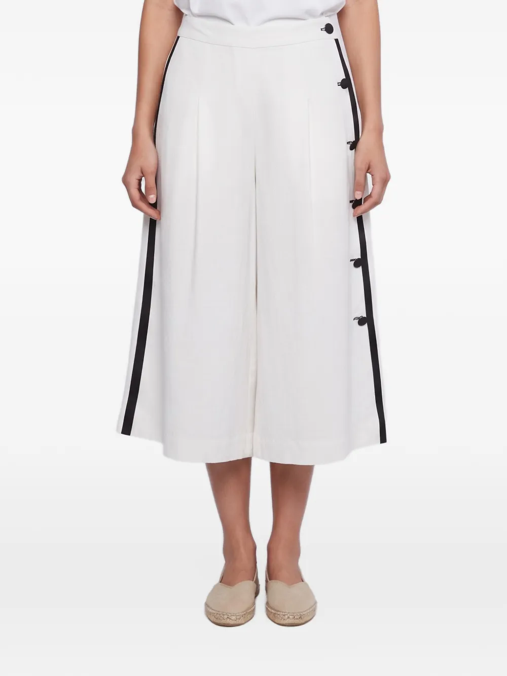 Max Mara wide-leg trousers - Bianco