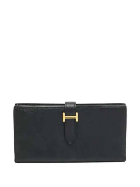 Hermès Pre-Owned portefeuille continental Bearn pre-owned (2018)