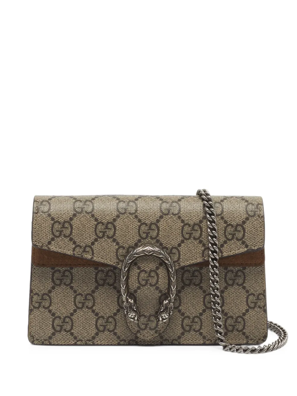 Gucci Pre-Owned Super Mini Dionysus GG Supreme shoulder bag - Neutrals