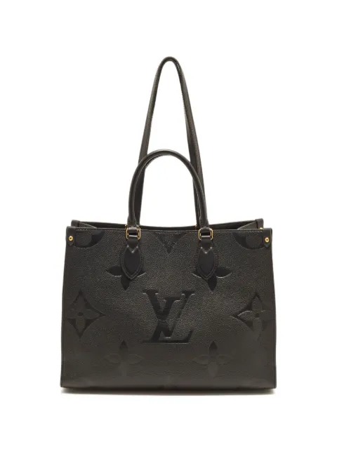Louis Vuitton Pre-Owned MM On The Go Monogram Empreinte tote bag