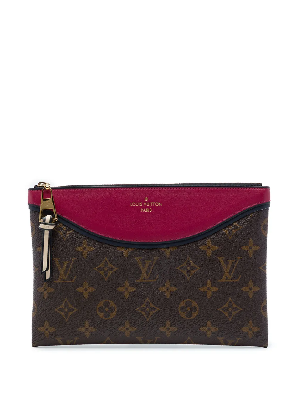Louis Vuitton Pre-Owned 2018 Monogram Pochette Tuileries clutch bag - Marrone