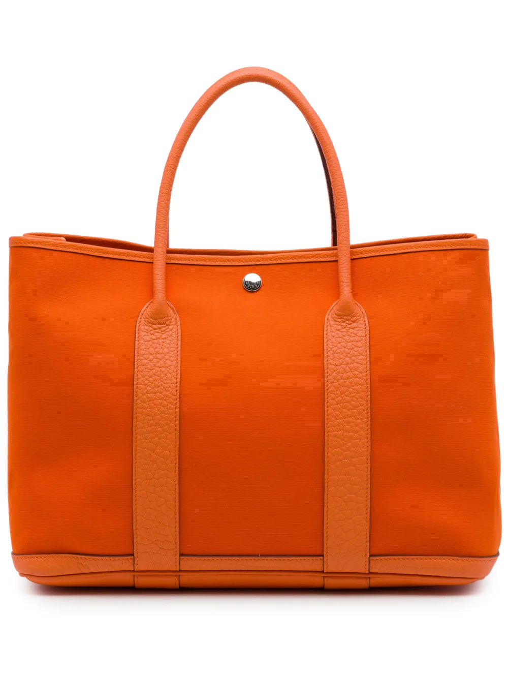 Hermès Pre-Owned 2011 Toile and Negonda Garden Party 36 tote bag - Arancione