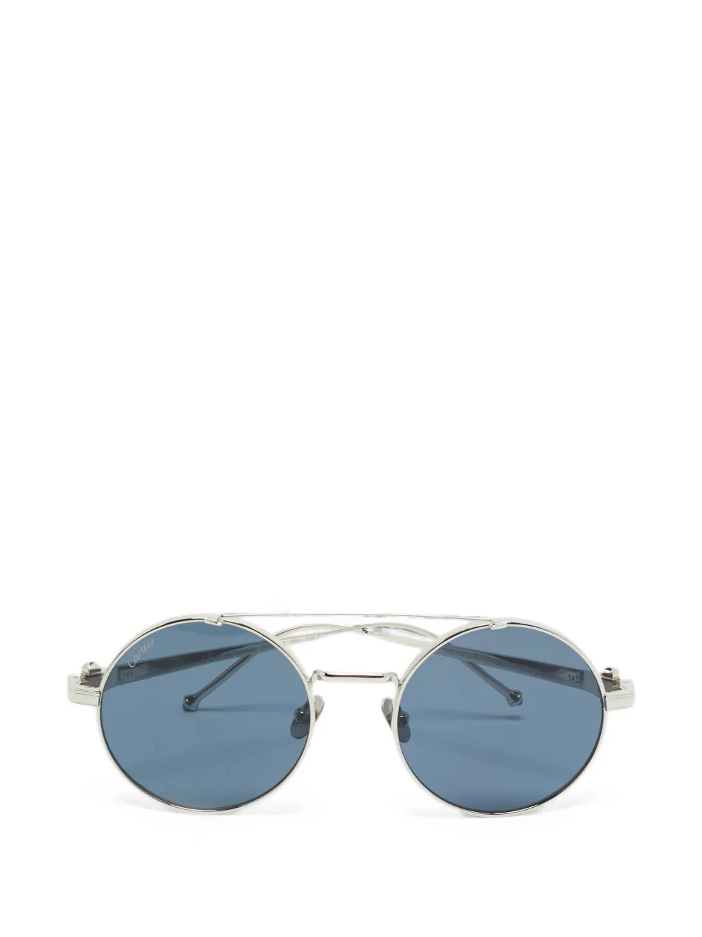 Cartier Pasha de Cartier round-frame sunglasses – Silver