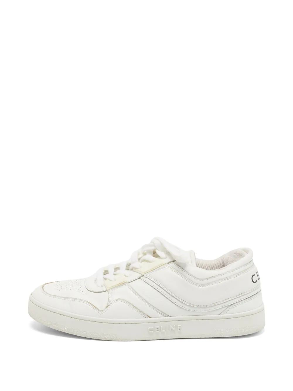 Celine Pre-Owned CT-02 Sneakers mit Klettverschluss - Weiß