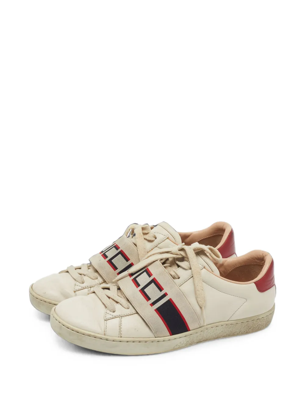Gucci Pre-Owned baskets Ace - Tons neutres Gucci Pre-Owned baskets Ace - Tons neutres