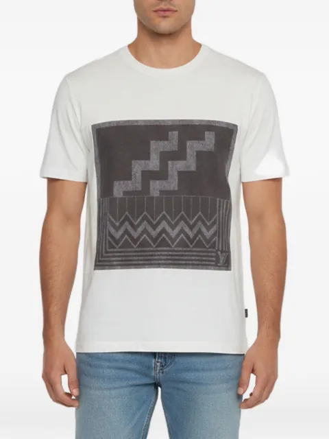 Louis Vuitton Pre-Owned geometric-print T-shirt