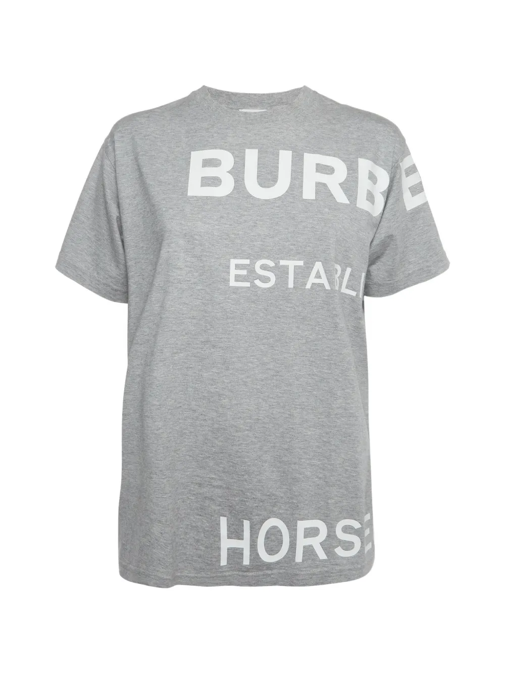 Burberry Pre-Owned Horseferry crew-neck T-shirt - Grau