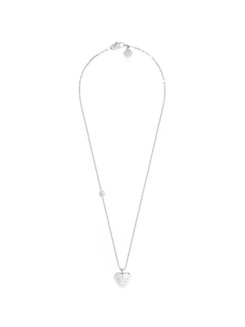 Philipp Plein heart-pendant necklace