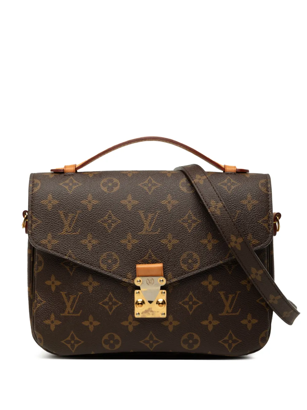 Louis Vuitton Pre-Owned 2000-2026 Monogram Pochette Metis satchel - Brown