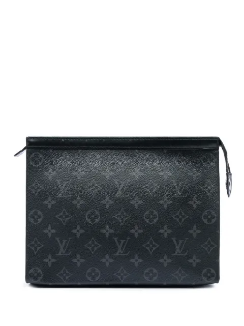 Louis Vuitton Pre-Owned 2019 Monogram Eclipse Pochette Voyage MM clutch bag