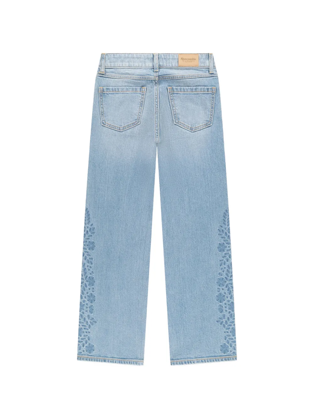 ABERCROMBIE FITCH KIDS Jeans met toelopende pijpen Blauw