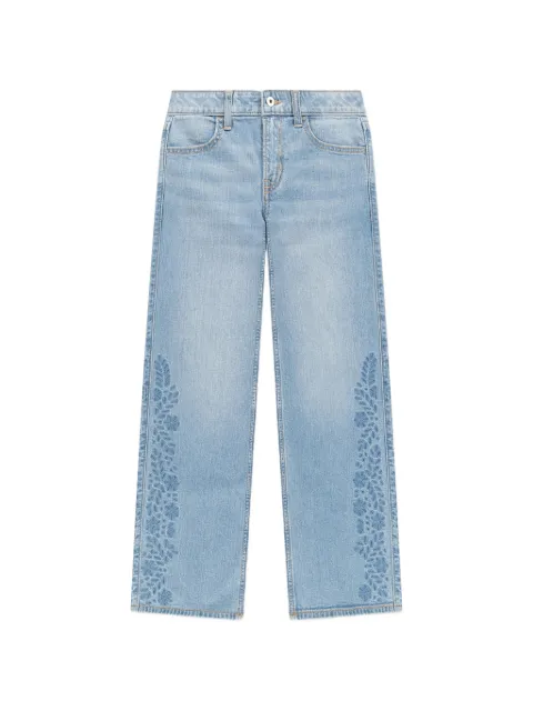 ABERCROMBIE FITCH KIDS embroidered wide-leg jeans