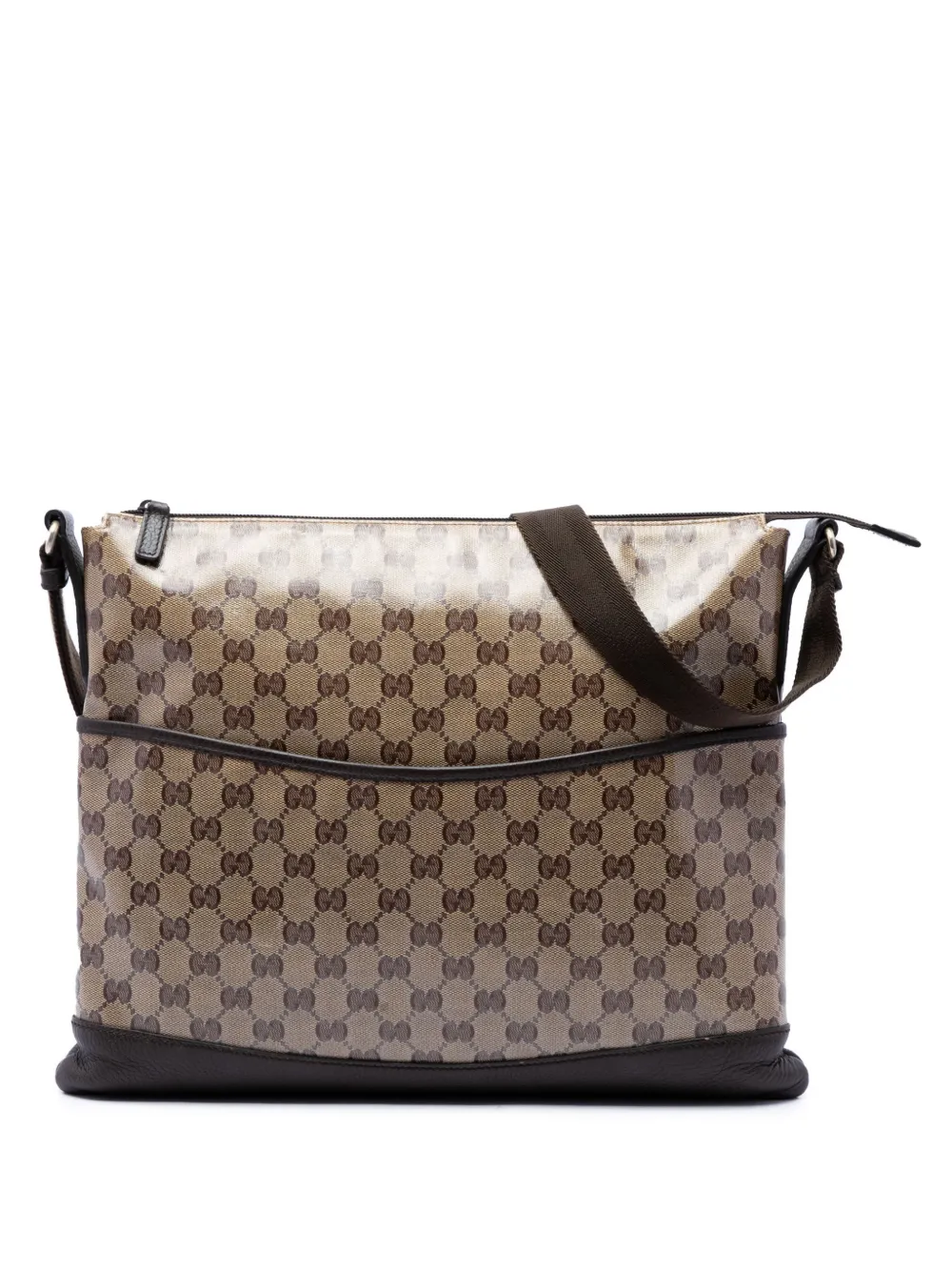 Gucci Pre-Owned 2016-2026 GG Crystal crossbody bag - Neutrals