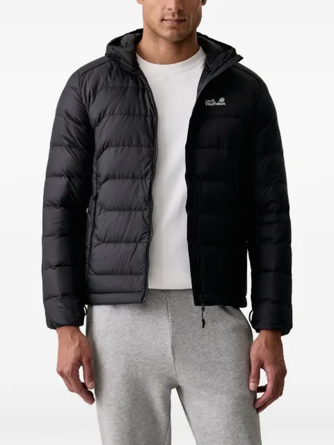 JACK WOLFSKIN Wild Pass Down quilted hooded jacket