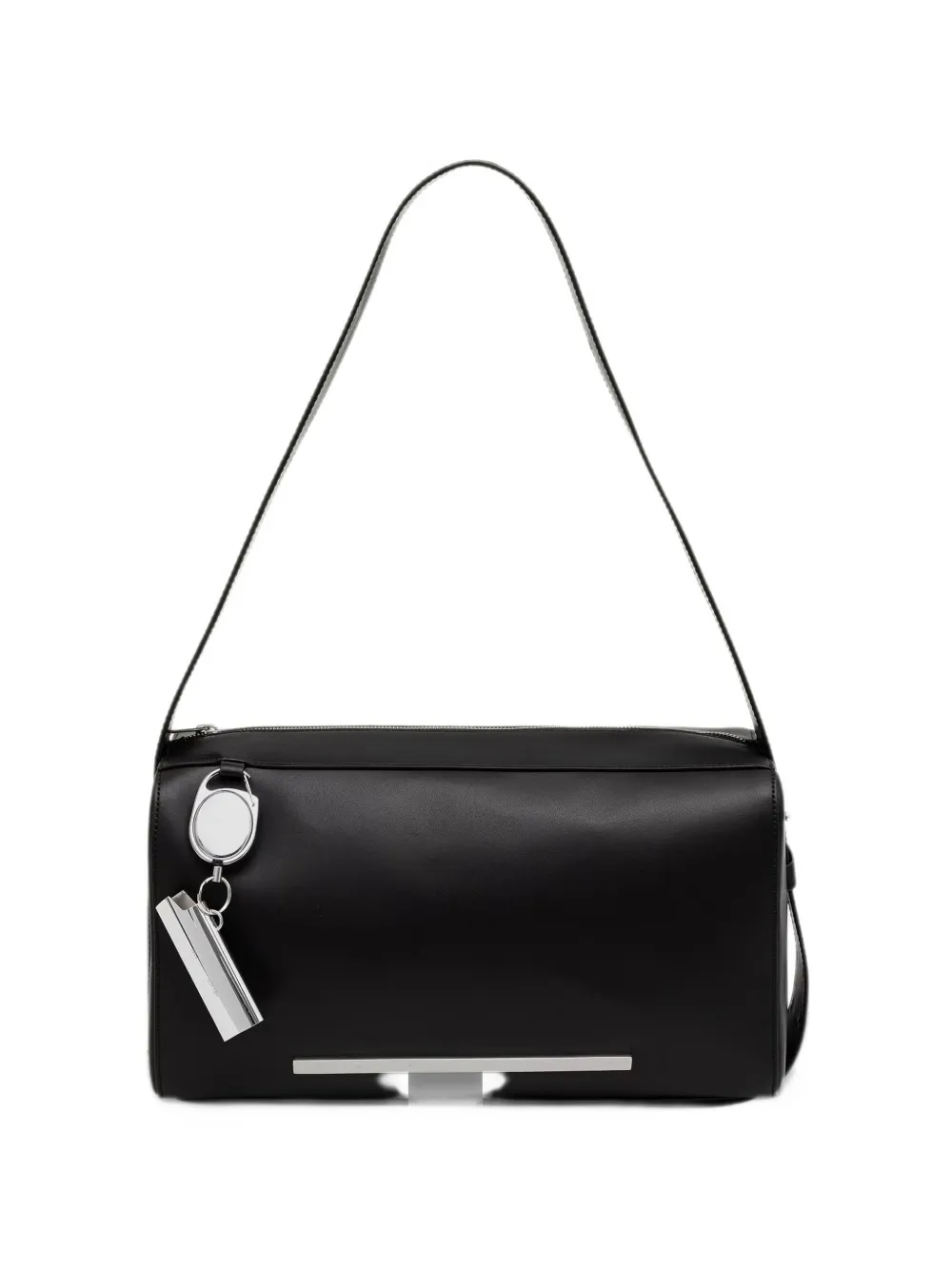 HELIOT EMIL lighter-detail leather tote bag - Nero