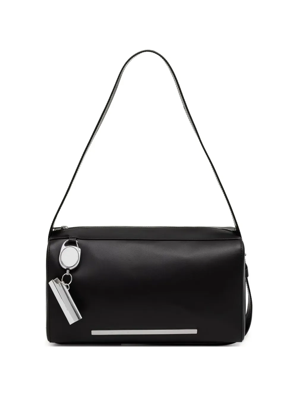 HELIOT EMIL lighter-detail leather tote bag - Nero