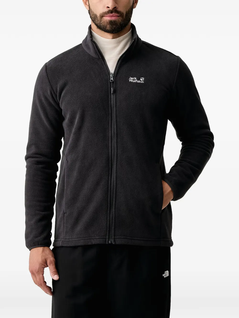 JACK WOLFSKIN STONETRAIL 3IN1 JKT M hooded jacket Geel