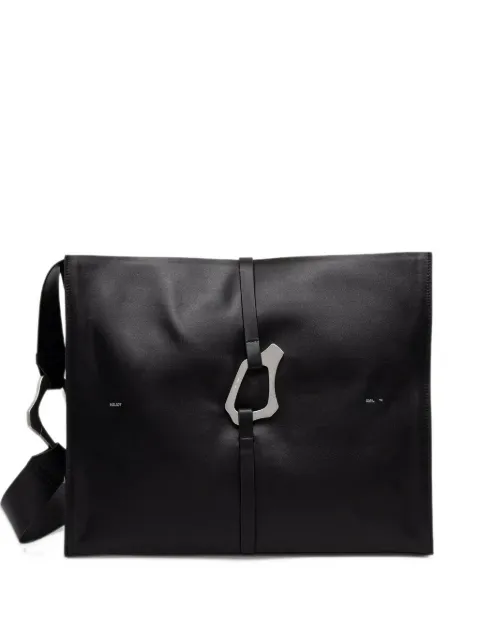 HELIOT EMIL zip-fastening leather shoulder bag