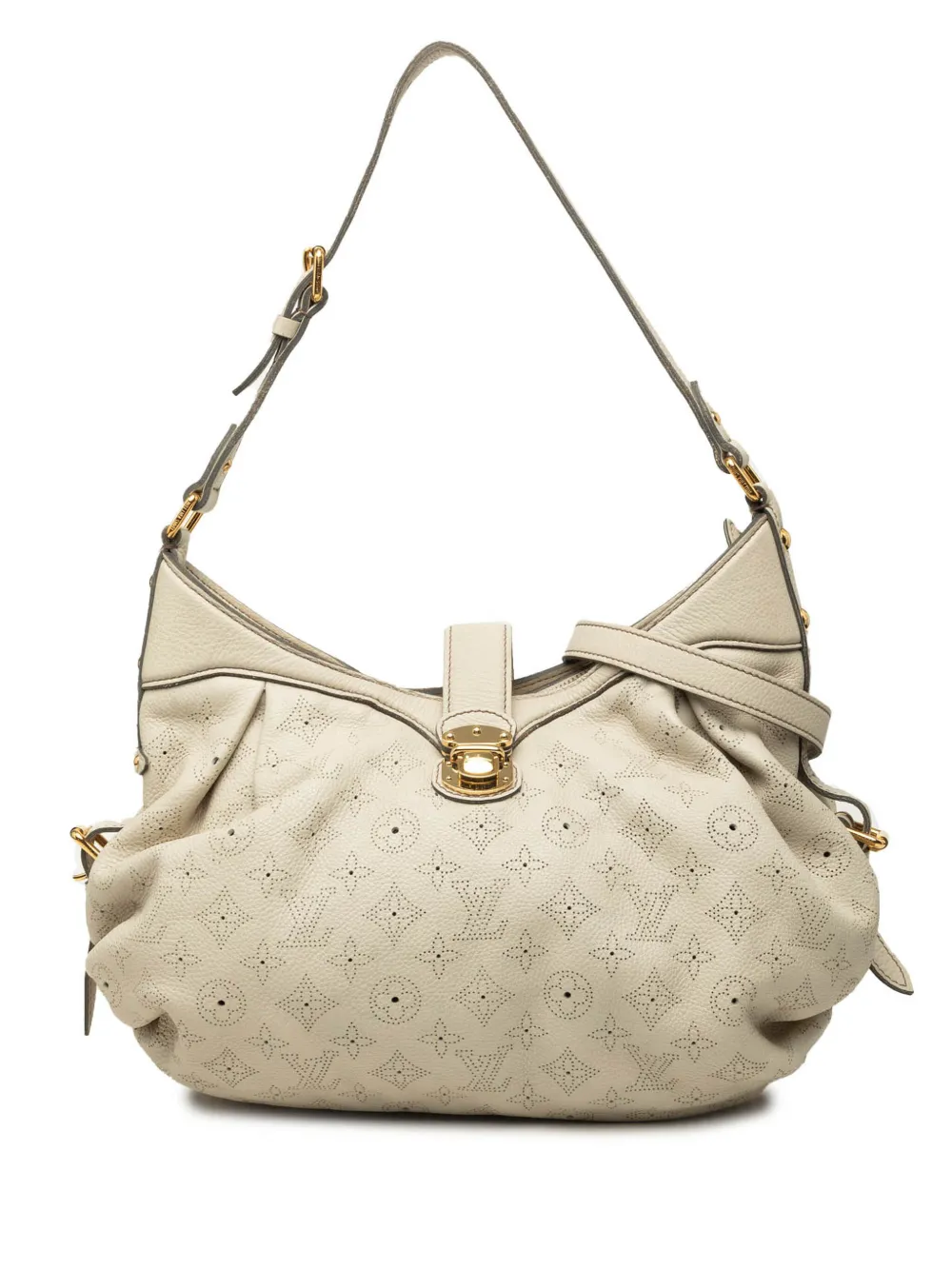 Louis Vuitton Pre-Owned 2009 Monogram Mahina XS crossbody bag - Marrone