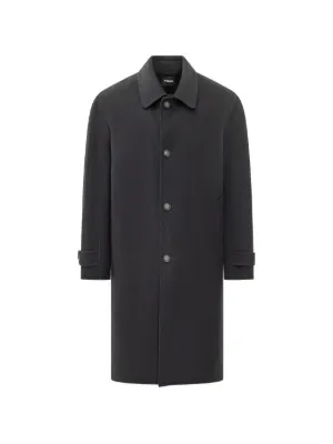 Burberry バーバリー Car ツイルコート | グレー | FARFETCH JP
