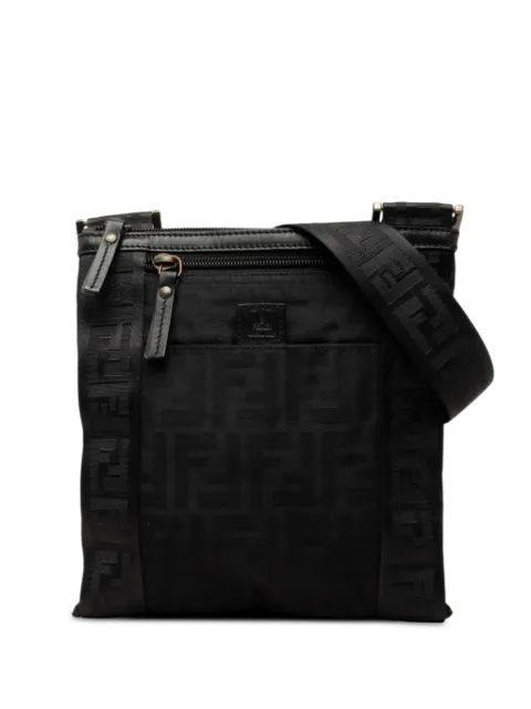 Fendi Pre-Owned 2000-2010 Zucca canvas crossbodytas